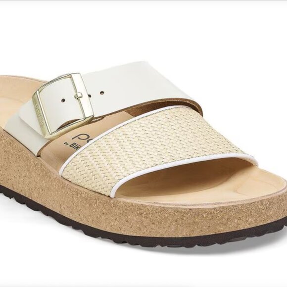 Birkenstock Papillio Almina Sandals – Beige with Raffia Detail 🤎 - Picture 11 of 16
